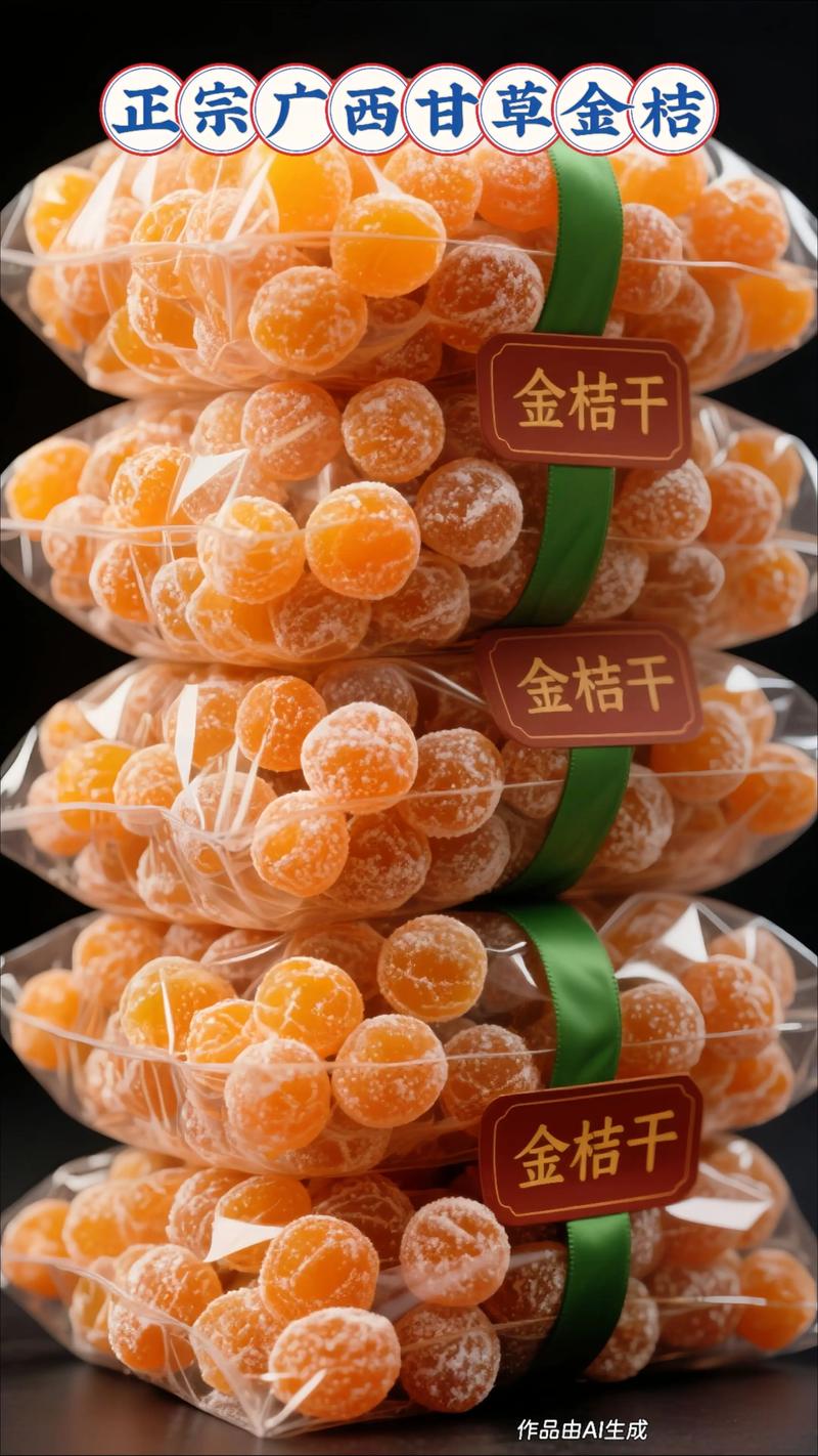 快来抢!正宗广西融安特产重磅来袭!2斤特级甘草金桔干